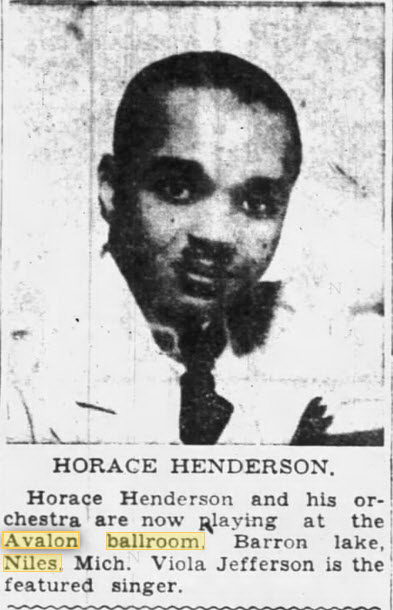 Avalon Ballroom at Barron Lake - 22 Jun 1940 Article (newer photo)